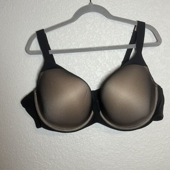 Torrid Curve Other - Torrid Full Coverage Lightly Lined Underwire Bra Black & Nude Size 48D